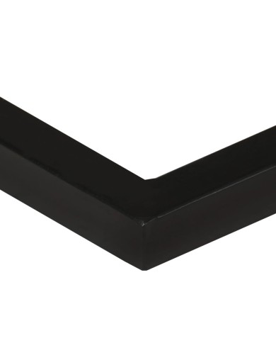 Table d'appoint en forme d'U 45x30x61cm Bois de manguier massif