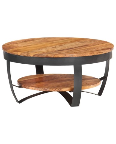 Table basse 65x65x32 cm Bois d'acacia solide