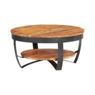 Table basse 65x65x32 cm Bois d'acacia solide