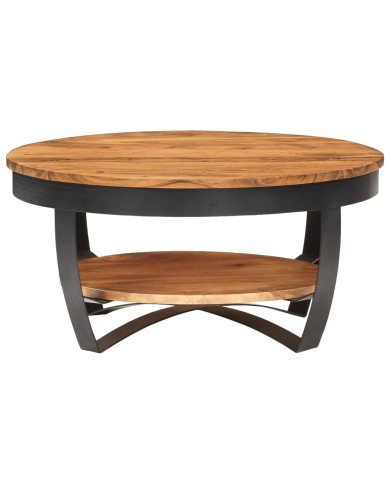 Table basse 65x65x32 cm Bois d'acacia solide