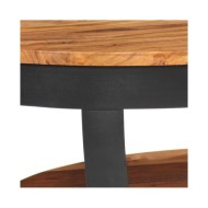 Table basse 65x65x32 cm Bois d'acacia solide