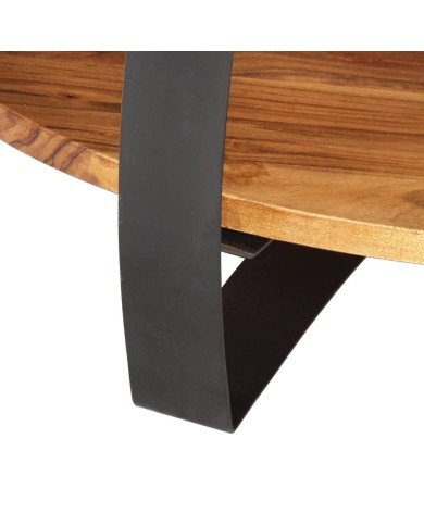 Table basse 65x65x32 cm Bois d'acacia solide