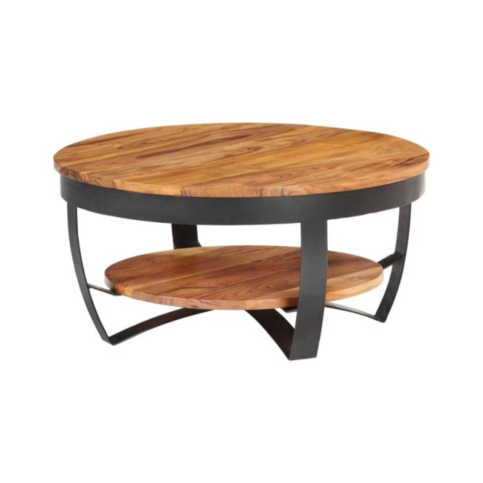 Table basse 65x65x32 cm Bois d'acacia solide