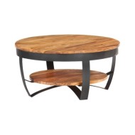 Table basse 65x65x32 cm Bois d'acacia solide