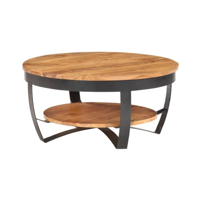 Table basse 65x65x32 cm Bois d'acacia solide