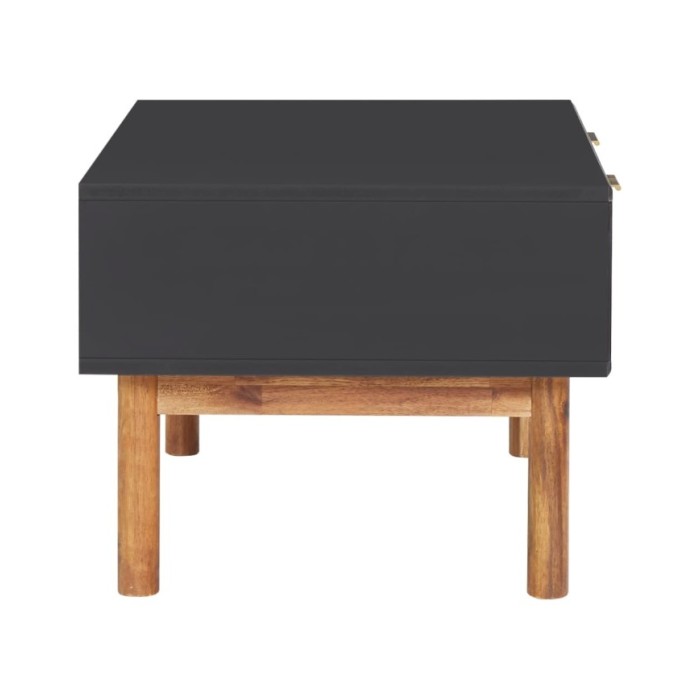 Table basse 90x50x40 cm Bois d'acacia massif et MDF