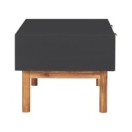 Table basse 90x50x40 cm Bois d'acacia massif et MDF