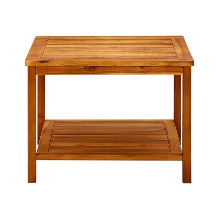Table basse 60x60x45 cm Bois d'acacia solide