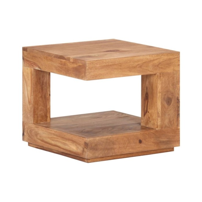 Table basse 45x45x40 cm Bois solide