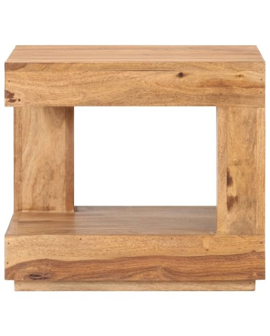 Table basse 45x45x40 cm Bois solide