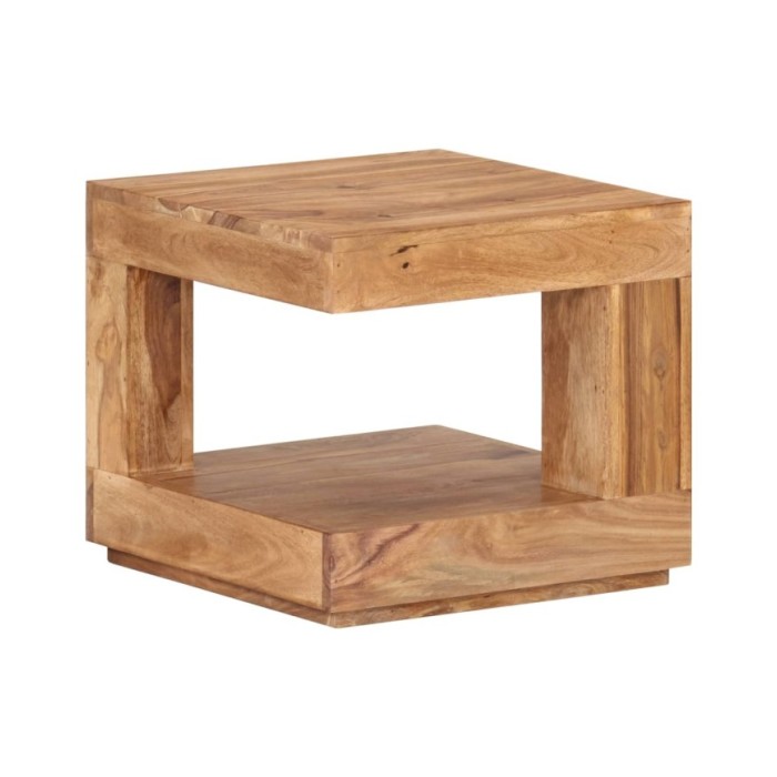 Table basse 45x45x40 cm Bois solide