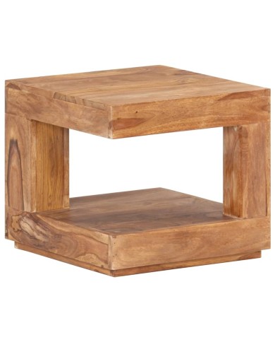 Table basse 45x45x40 cm Bois solide