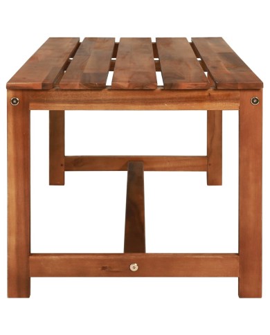 Mobilier d'extérieur 4 pcs Bois d'acacia solide