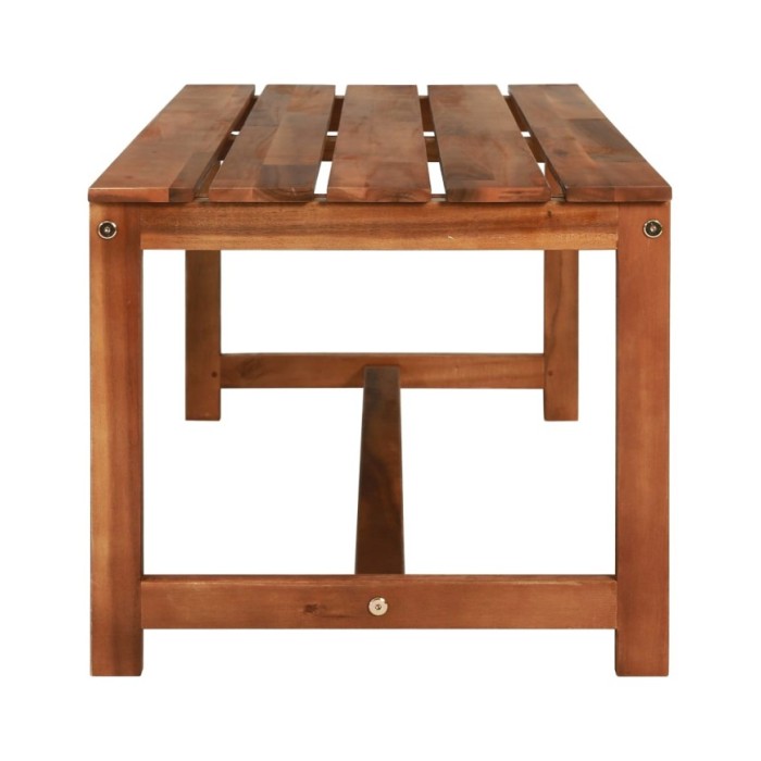 Mobilier d'extérieur 4 pcs Bois d'acacia solide