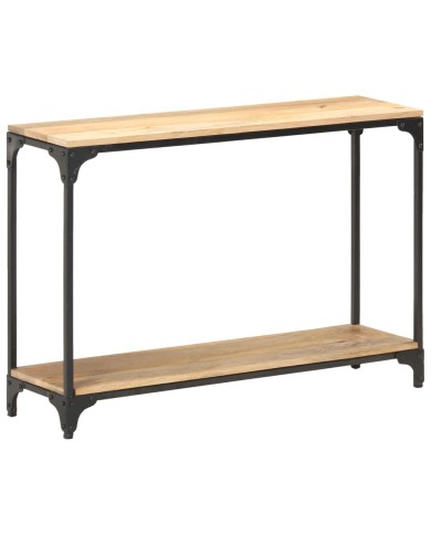 Table console 110x30x75 cm Bois de manguier massif