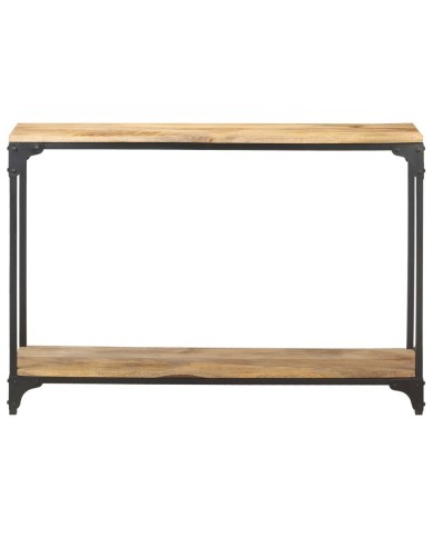 Table console 110x30x75 cm Bois de manguier massif