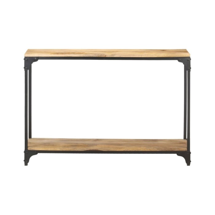 Table console 110x30x75 cm Bois de manguier massif