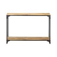 Table console 110x30x75 cm Bois de manguier massif