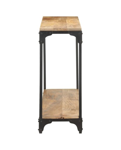 Table console 110x30x75 cm Bois de manguier massif