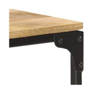 Table console 110x30x75 cm Bois de manguier massif