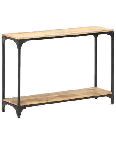 Table console 110x30x75 cm Bois de manguier massif
