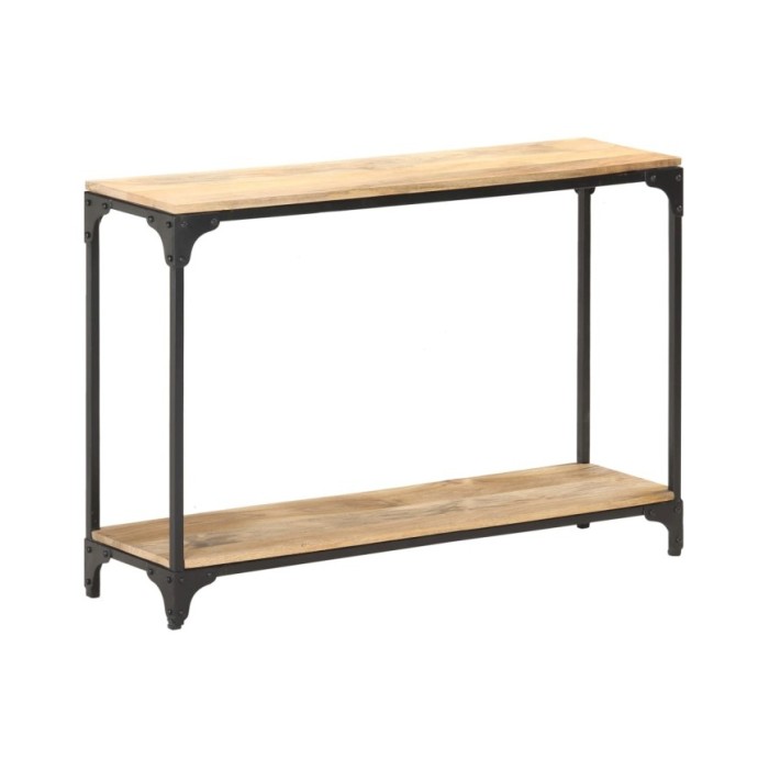 Table console 110x30x75 cm Bois de manguier massif