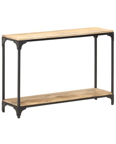 Table console 110x30x75 cm Bois de manguier massif
