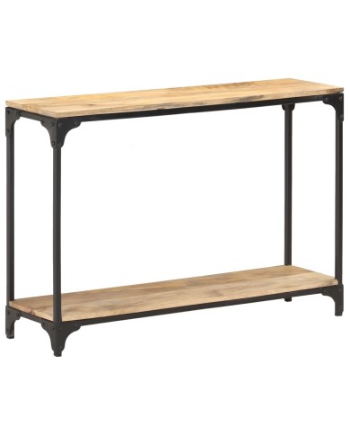 Table console 110x30x75 cm Bois de manguier massif