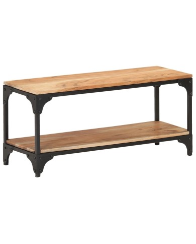 Table basse 90x30x40 cm Bois solide d'acacia