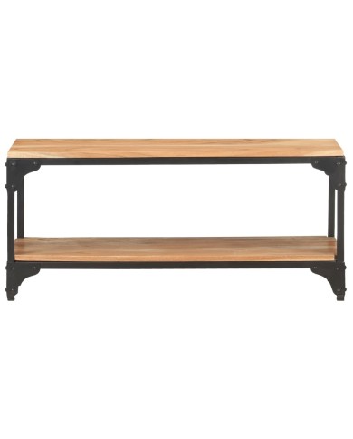 Table basse 90x30x40 cm Bois solide d'acacia