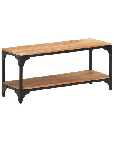 Table basse 90x30x40 cm Bois solide d'acacia