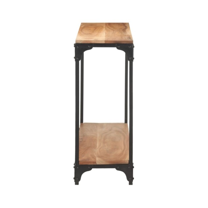 Table console 110x30x75 cm Bois solide d'acacia