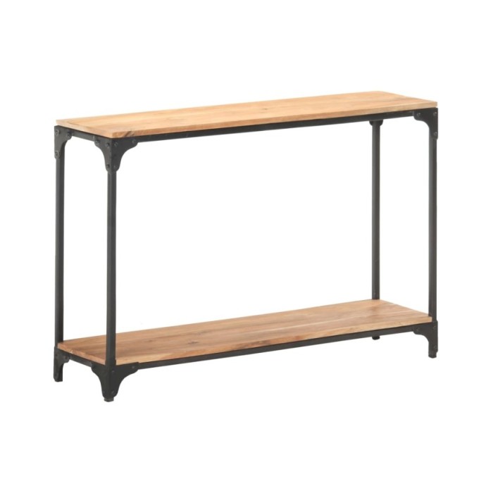 Table console 110x30x75 cm Bois solide d'acacia