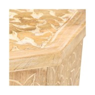 Table d'appoint Ø48 cm Bois de manguier massif