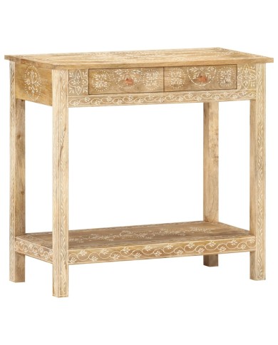 Table console 80x35x74 cm Bois de manguier massif