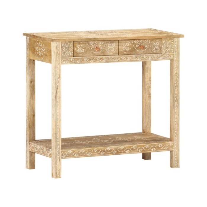Table console 80x35x74 cm Bois de manguier massif