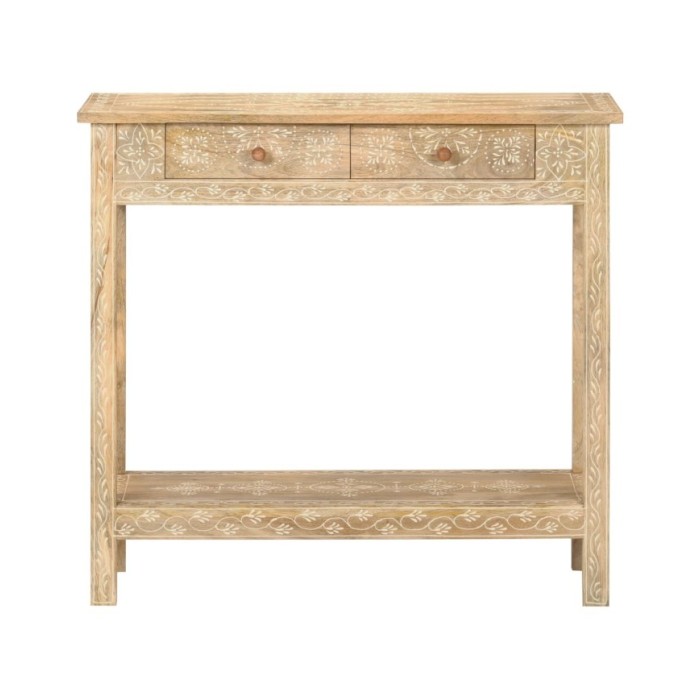 Table console 80x35x74 cm Bois de manguier massif