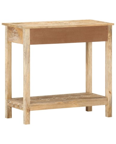 Table console 80x35x74 cm Bois de manguier massif