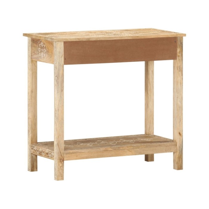 Table console 80x35x74 cm Bois de manguier massif