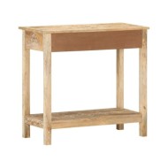 Table console 80x35x74 cm Bois de manguier massif
