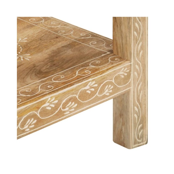Table console 80x35x74 cm Bois de manguier massif