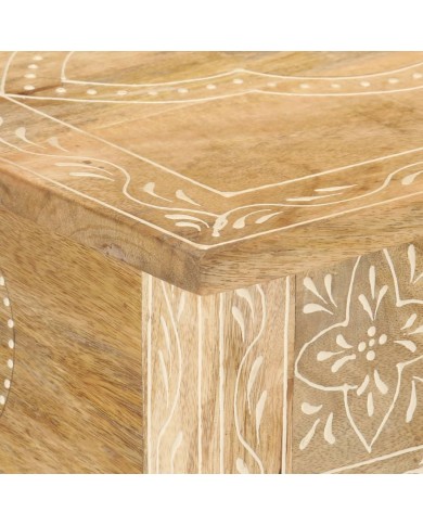 Table console 80x35x74 cm Bois de manguier massif