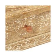 Table console 80x35x74 cm Bois de manguier massif