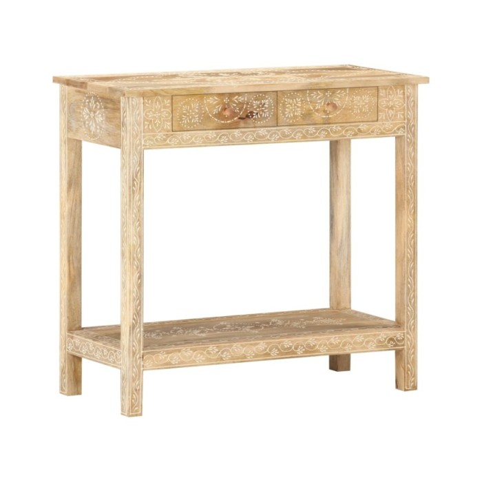 Table console 80x35x74 cm Bois de manguier massif
