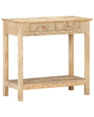 Table console 80x35x74 cm Bois de manguier massif