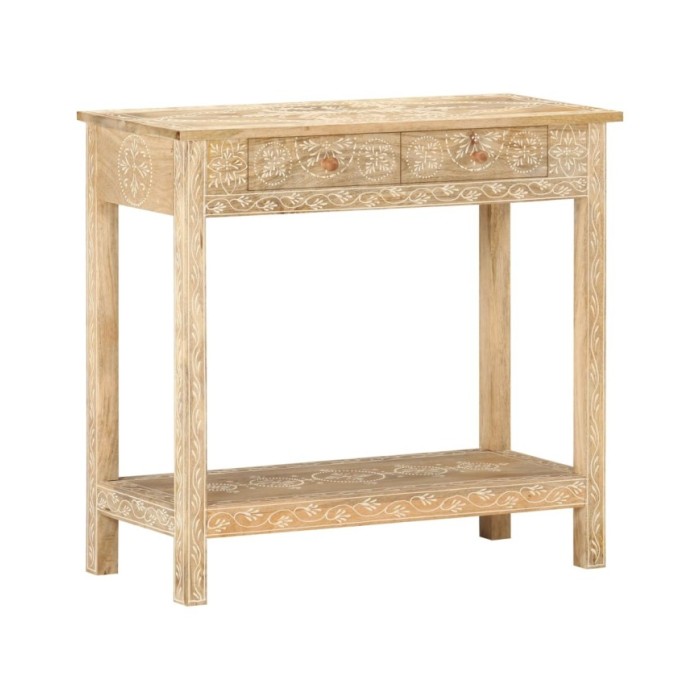 Table console 80x35x74 cm Bois de manguier massif