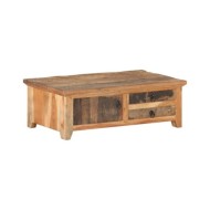 Table basse 90x50x31 cm Bois de récupération massif