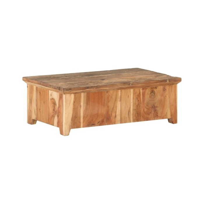 Table basse 90x50x31 cm Bois de récupération massif