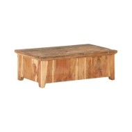 Table basse 90x50x31 cm Bois de récupération massif