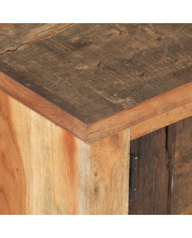 Table basse 90x50x31 cm Bois de récupération massif